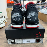 Bred Jordan 4 2019 (USED, Replacement Box)