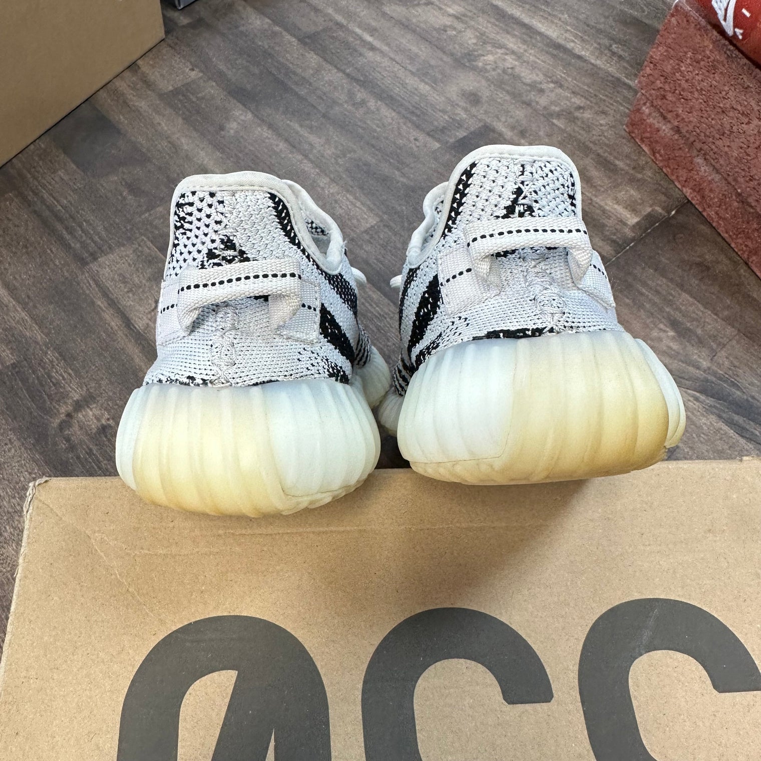 Zebra Yeezy Boost 350 (USED)