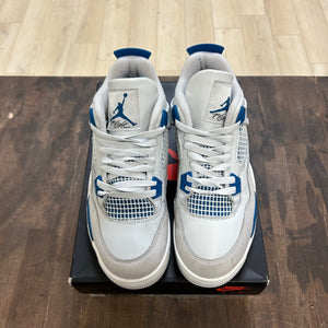 Jordan 4 Retro Military Blue (2024) (GS) Size 7Y (Moderately Worn Pre-Owned) - Image 2