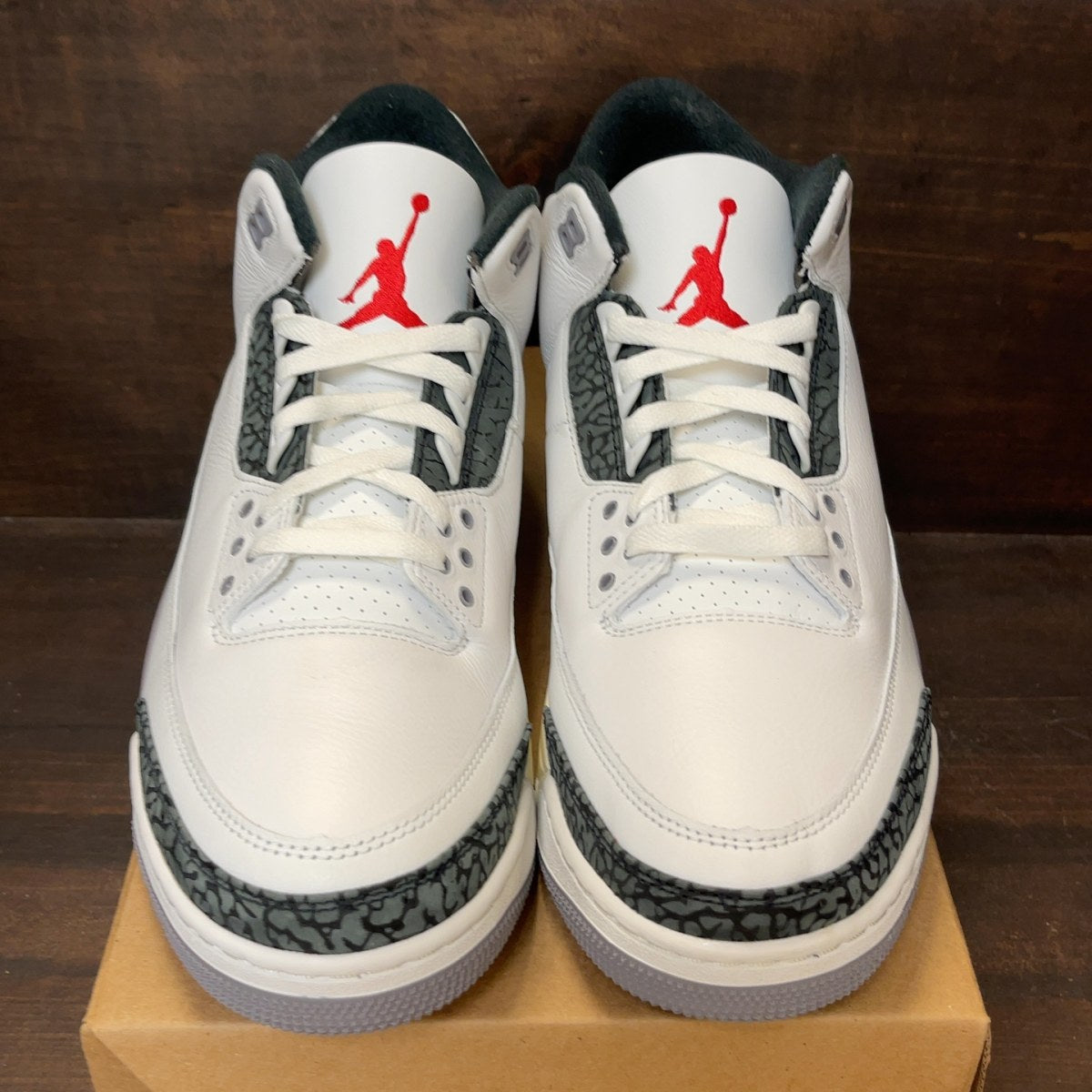 Jordan 3 Retro Cement Grey Size 13 - Image 3