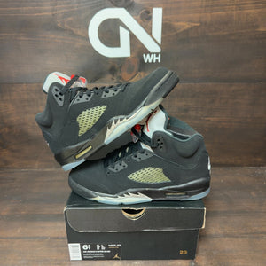 Jordan 5 Retro Black Metallic (2016) (GS) Size 6.5Y (Pre-Owned)