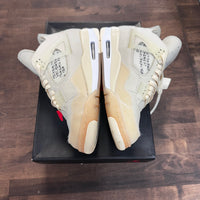 (W) Off White Sail Jordan 4 (USED)