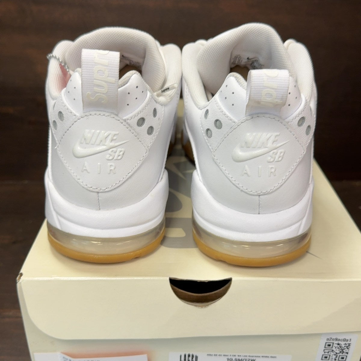Nike SB Air Max 2 CB '94 Low Supreme White Gum - Image 5