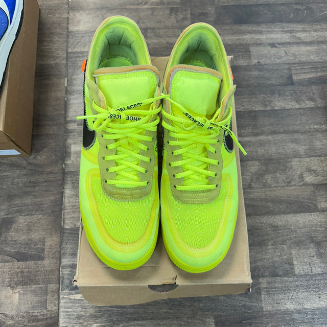 Volt Off-White Nike Air Force 1 Low (USED)