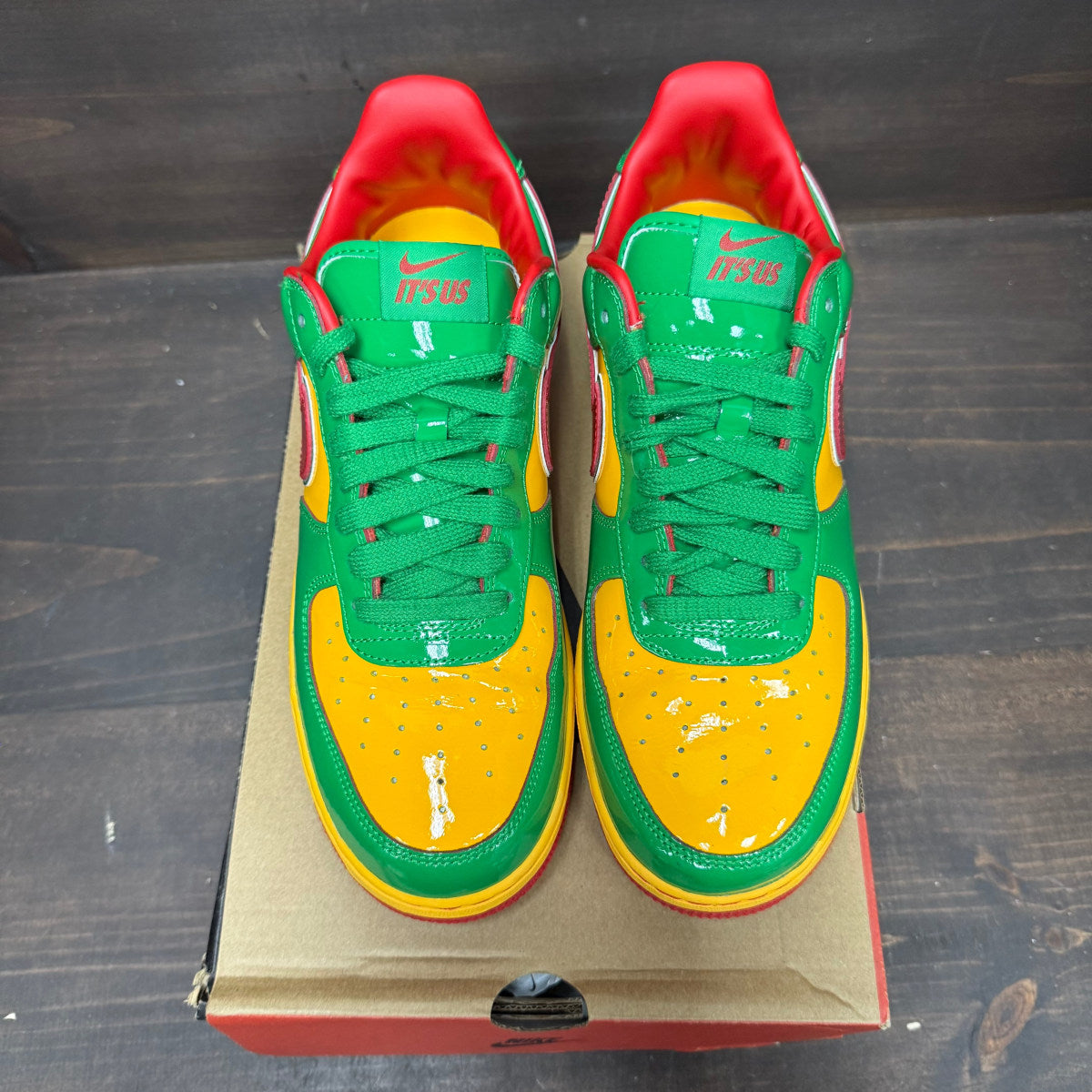 Nike Air Force 1 Low Lil Yachty Concrete Boys Lucky Green - Image 3