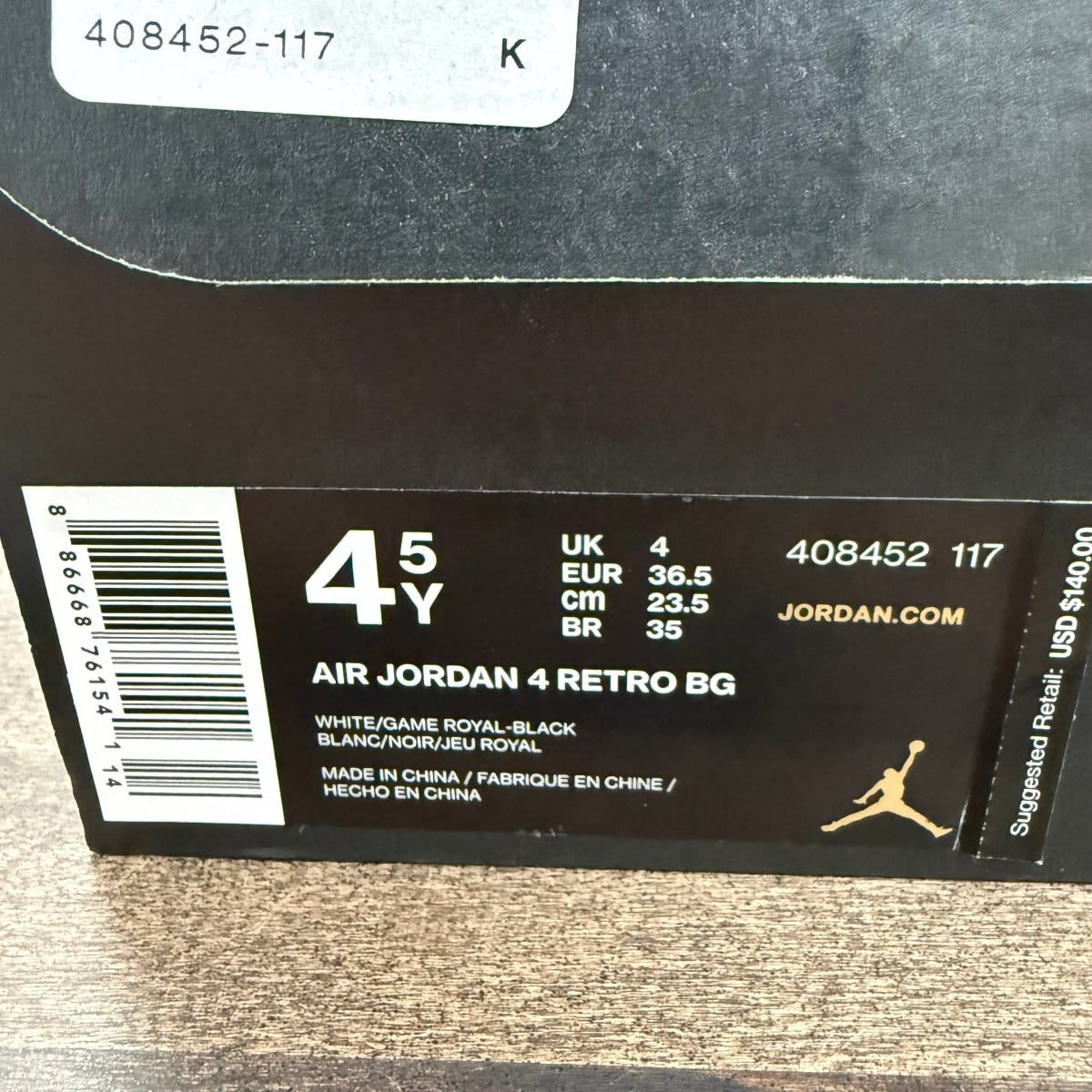 Jordan 4 Retro Motorsports (2017) (GS) - Image 6