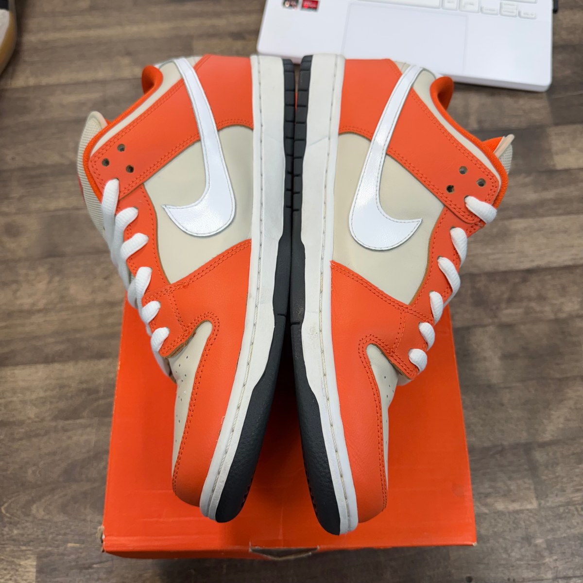 Nike SB Dunk Low Orange Box Size 11.5 (Pre-Owned) - Image 5
