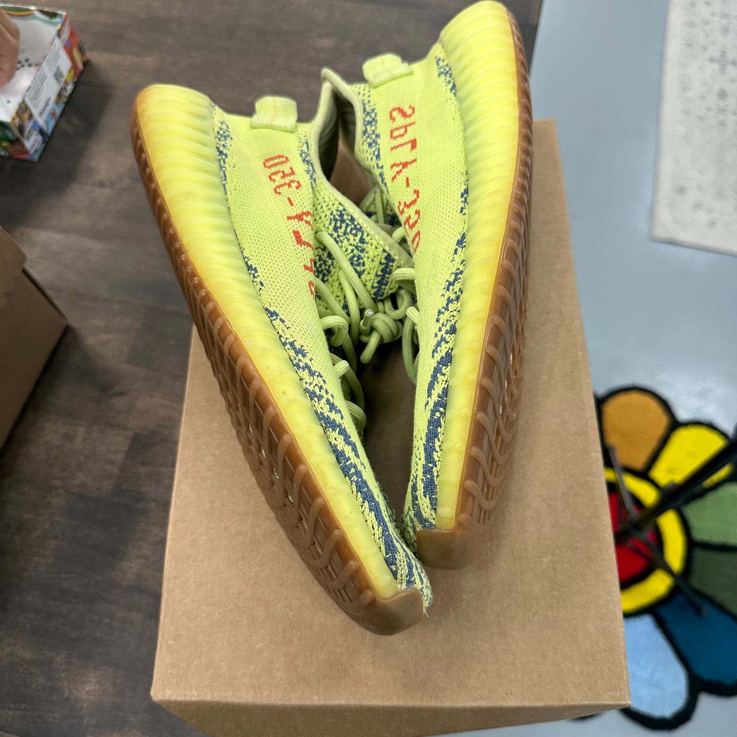 Semi Frozen Yeezy 350 (USED, No Box)