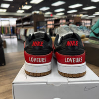 Nike By You Nike Dunk Low Red Black White (US 10) (USED)