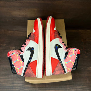 Jordan 1 Retro High OG Spider-Man Across the Spider-Verse Size 9 (Pre-Owned) - Image 5
