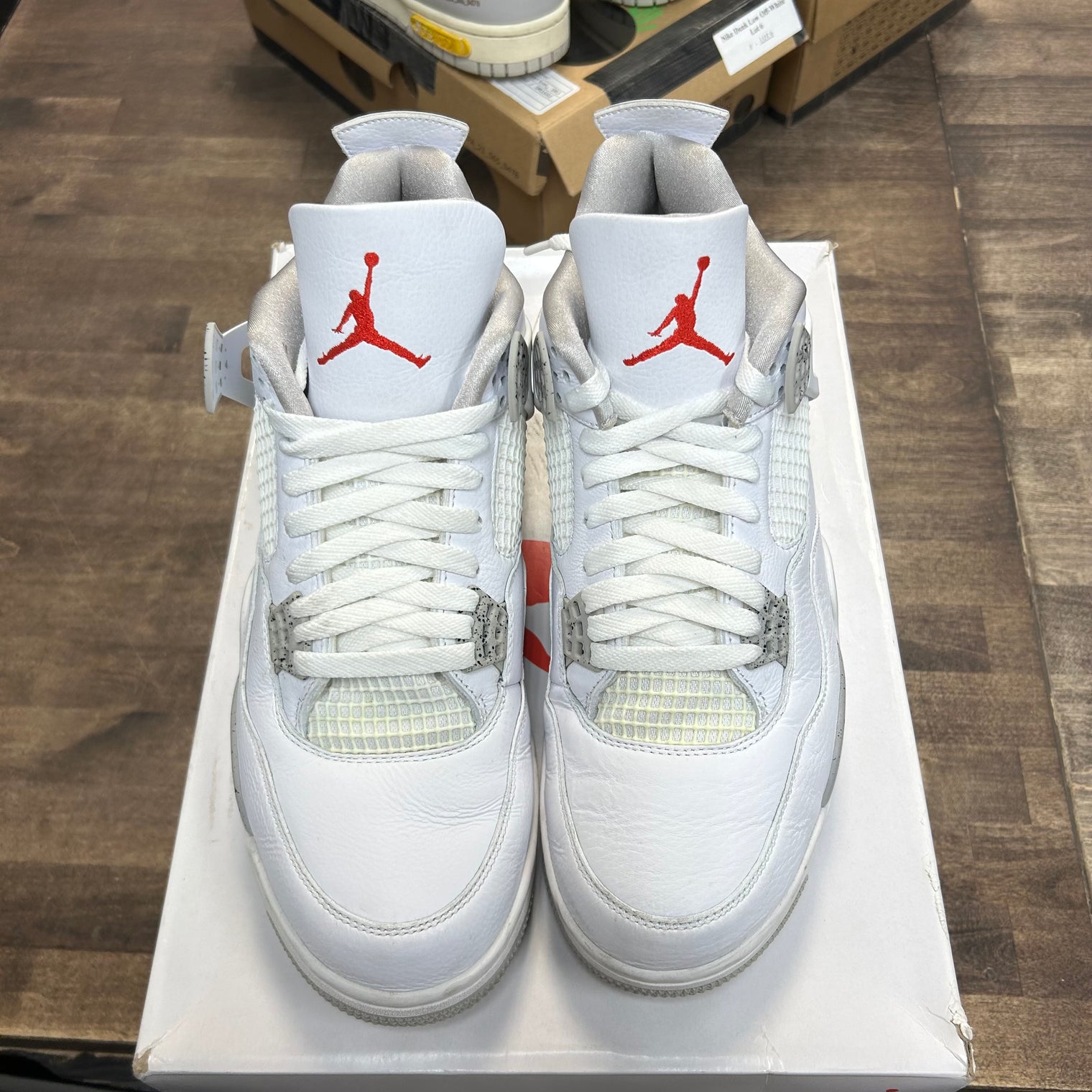 Jordan 4 Retro White Oreo (2021) (Men's) (US 11.5) (USED)