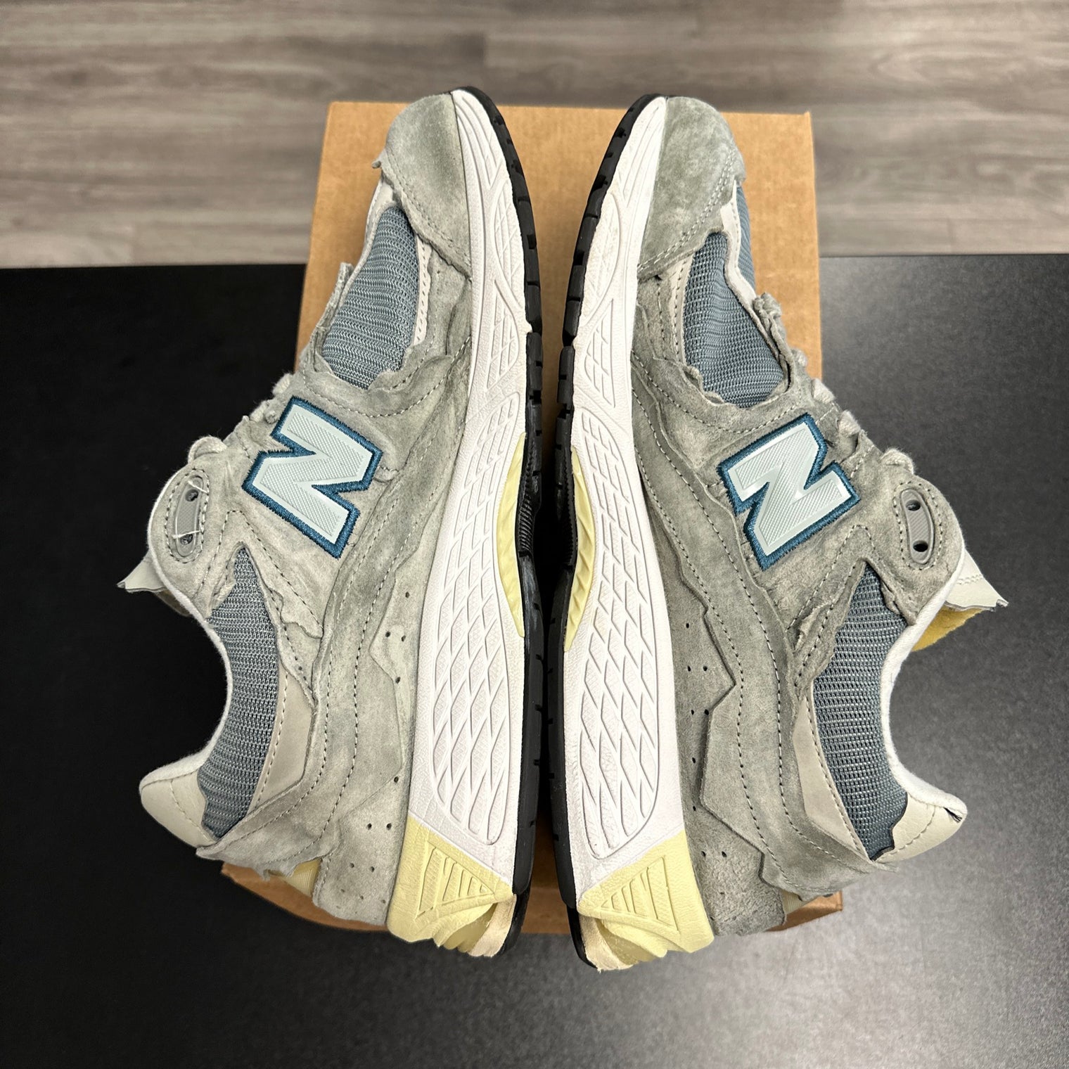 Mirage Grey New Balance 2002R Protection Pack (USED;NO BOX)