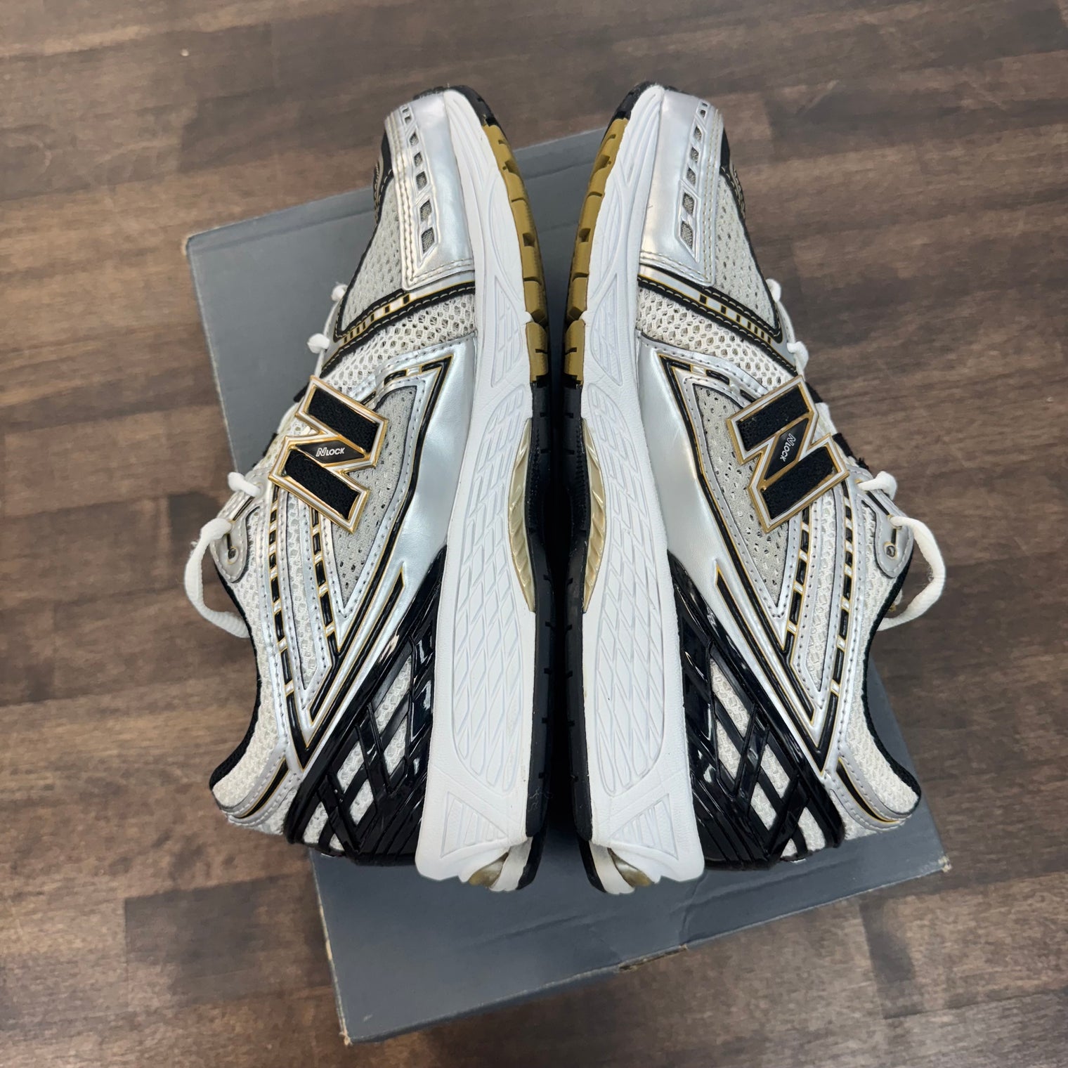 New Balance 1906R White Metallic Gold (USED)