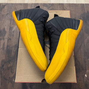 Jordan 12 Retro Black University Gold - Image 1