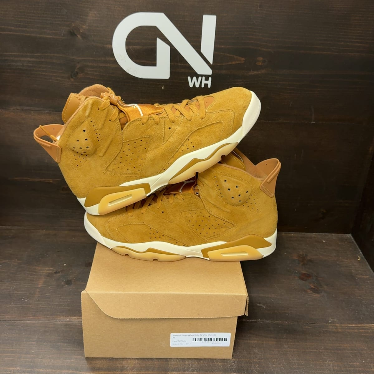 Jordan 6 Retro Wheat Size 12 (Pre-Owned) - front