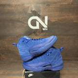 Jordan 12 Retro Deep Royal Blue (GS) Size 5Y (Pre-Owned) - Image 1