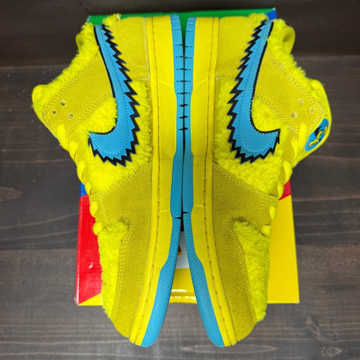 Nike SB Dunk Low Grateful Dead Bears Opti Yellow - Image 3