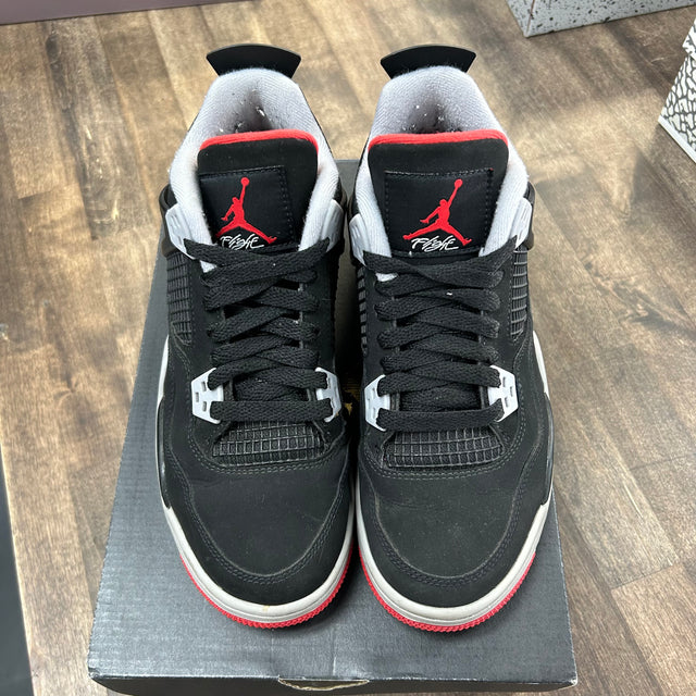 Bred Jordan 4 (2019) (GS) (USED)