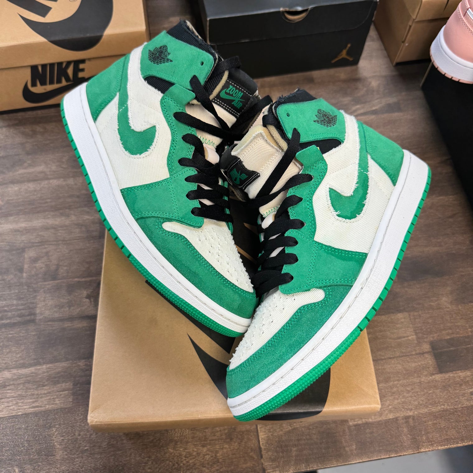 Stadium Green Jordan 1 High Zoom Air CMFT (USED)