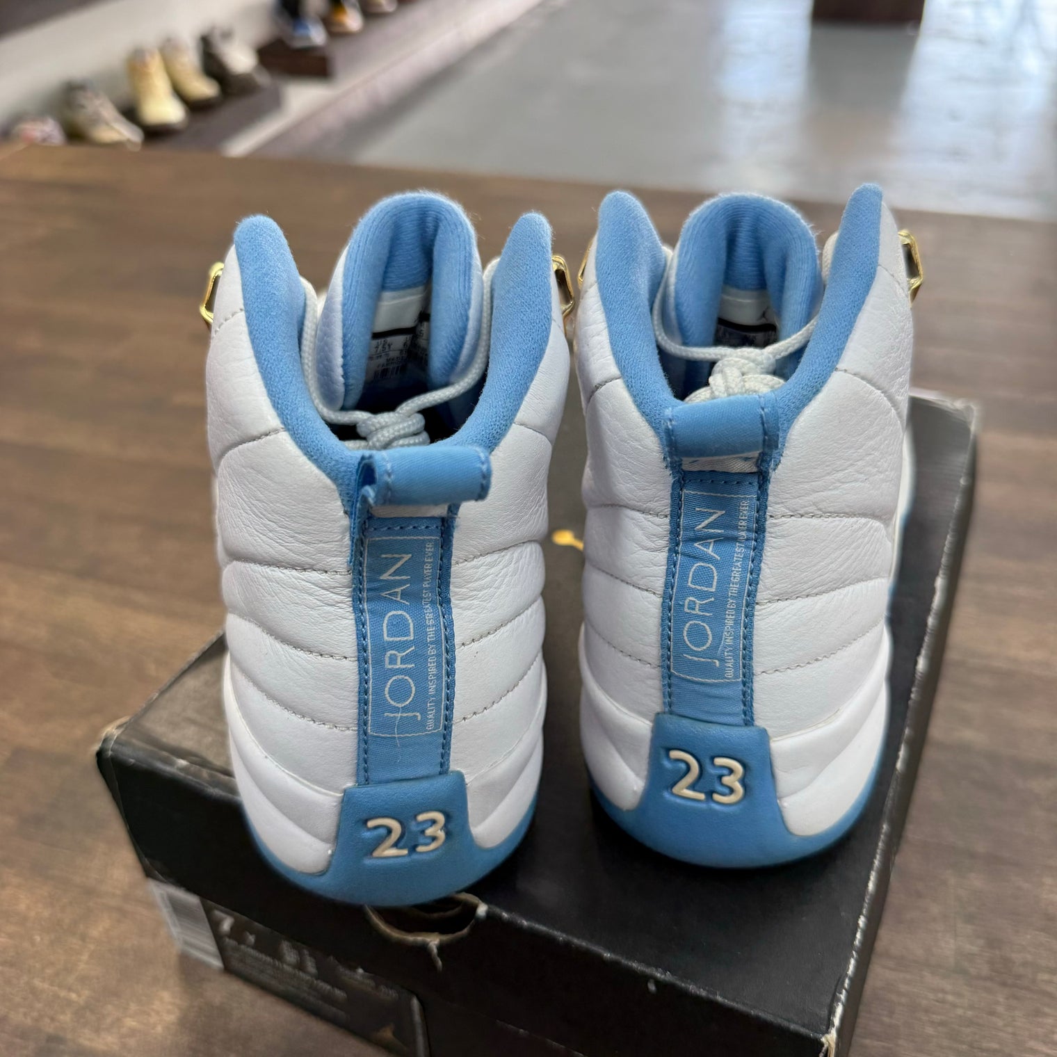 University Blue Jordan 12 (USED,No Box)