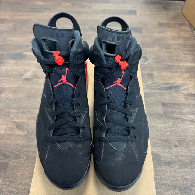 Black Infrared Jordan 6 Retro (USED, No Box)