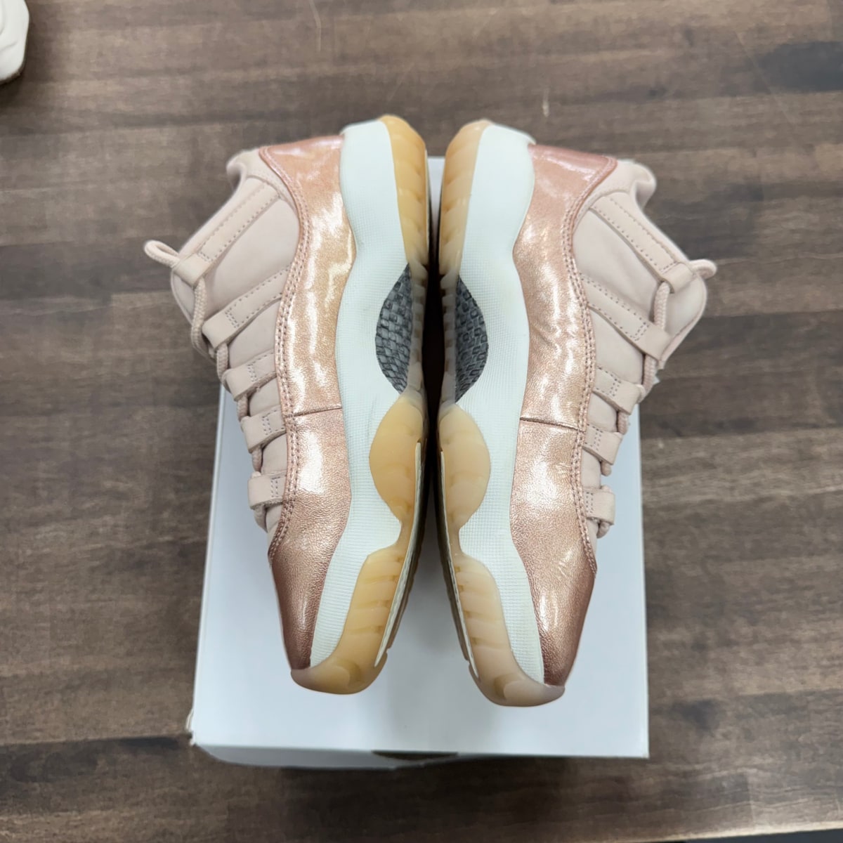 Jordan 11 Retro Low Rose Gold (Women's) - Image 2
