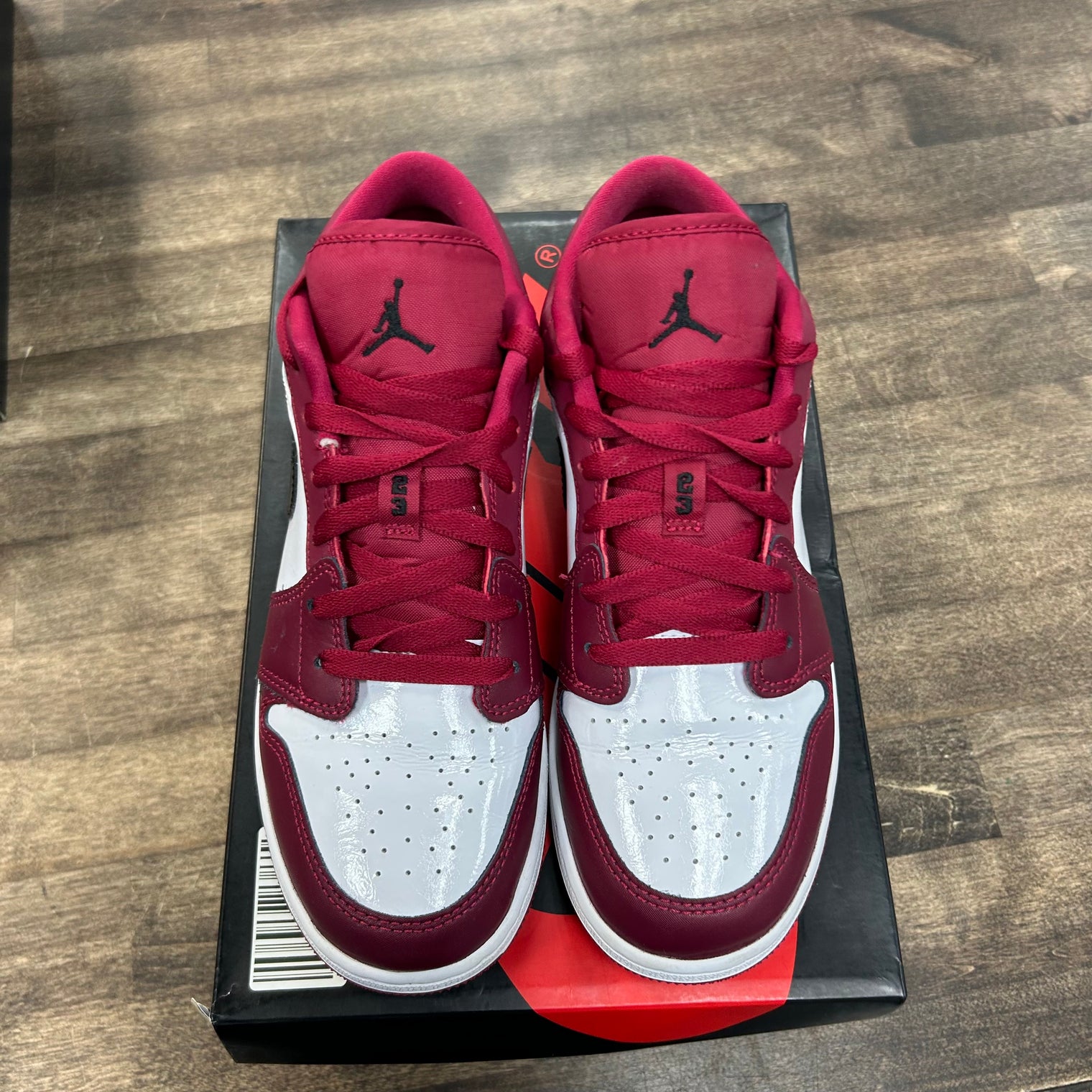 Noble Red Jordan 1 Low (GS) (USED, Replacement Box)