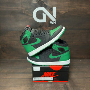 Jordan 1 Retro High Pine Green Black Size 8 (Pre-Owned)