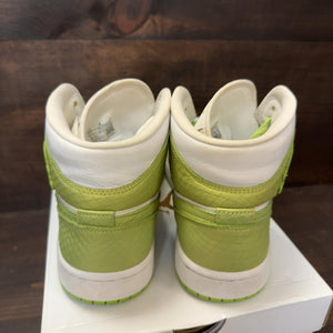 Jordan 1 Mid Green Python (Women's) - Image 5