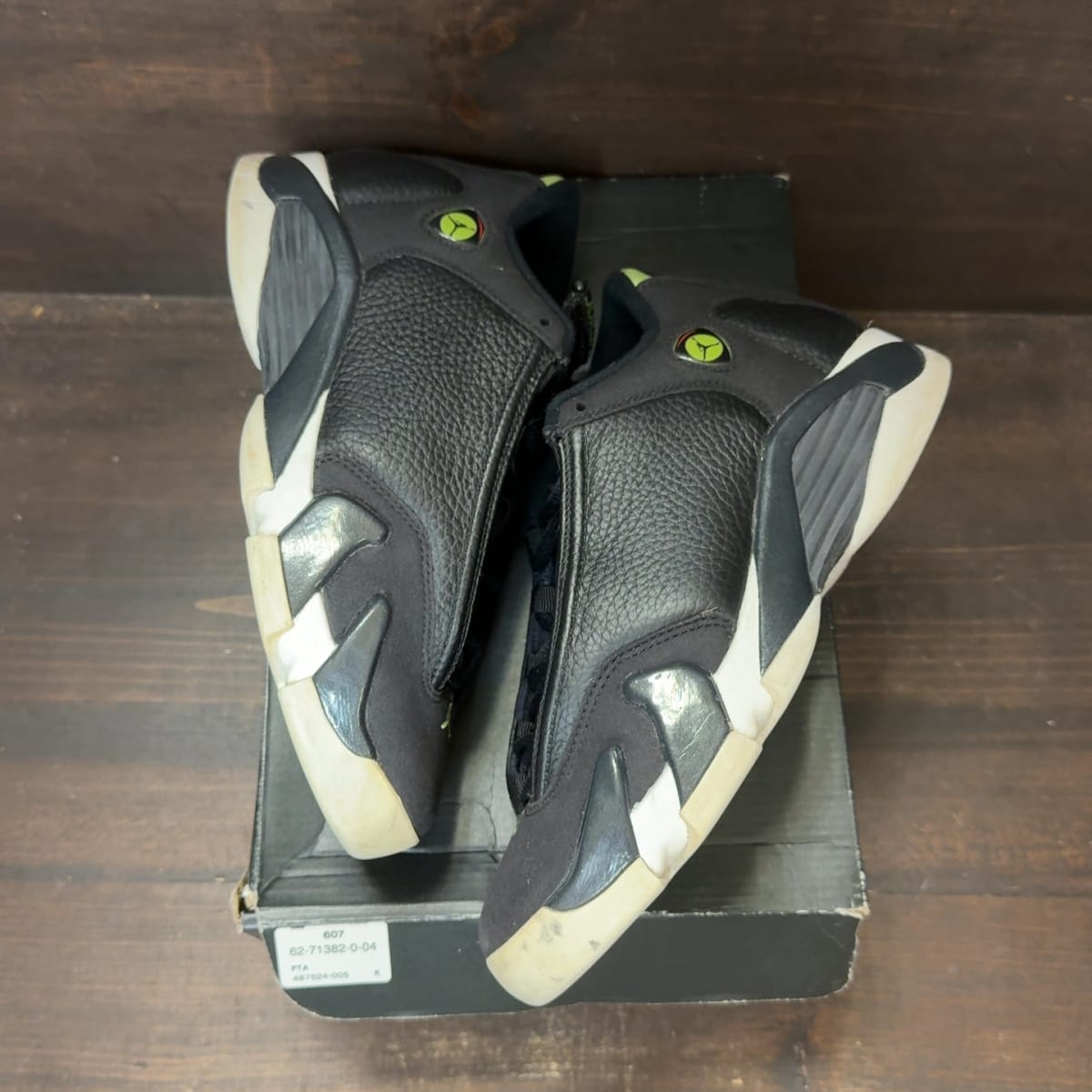 Jordan 14 Retro Indiglo (2016) (GS) Size 6Y (Pre-Owned) - back