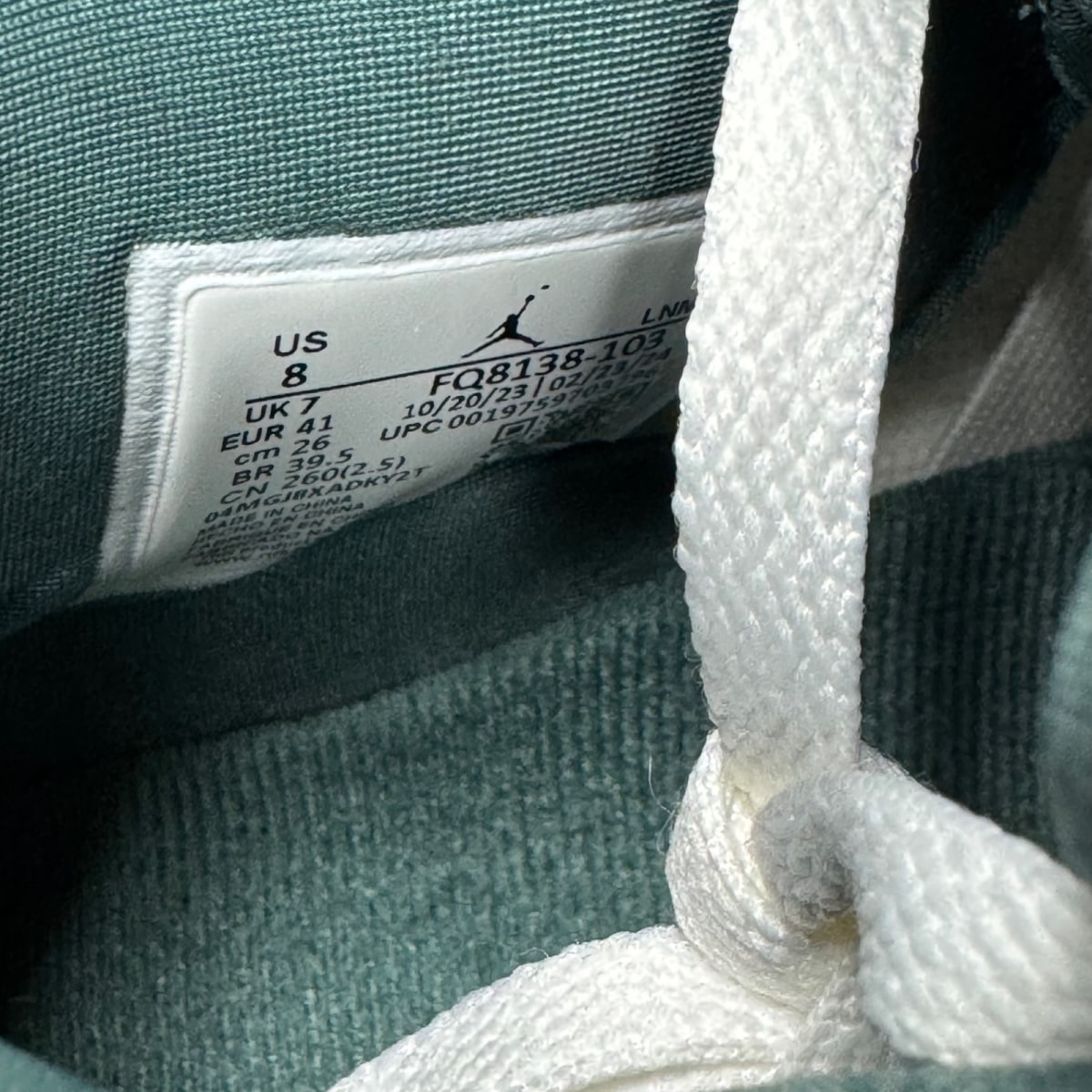 Jordan 4 Retro Oxidized Green - Image 8