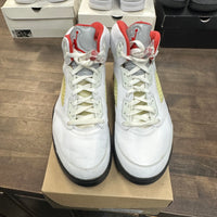 Fire Red Jordan 5 (USED,No Box)