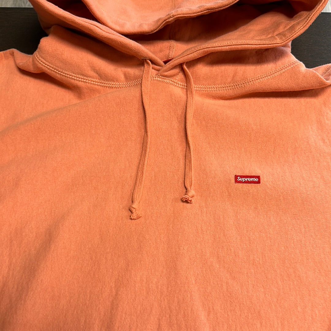 Supreme Small Box Logo Hoodie Coral (Used)