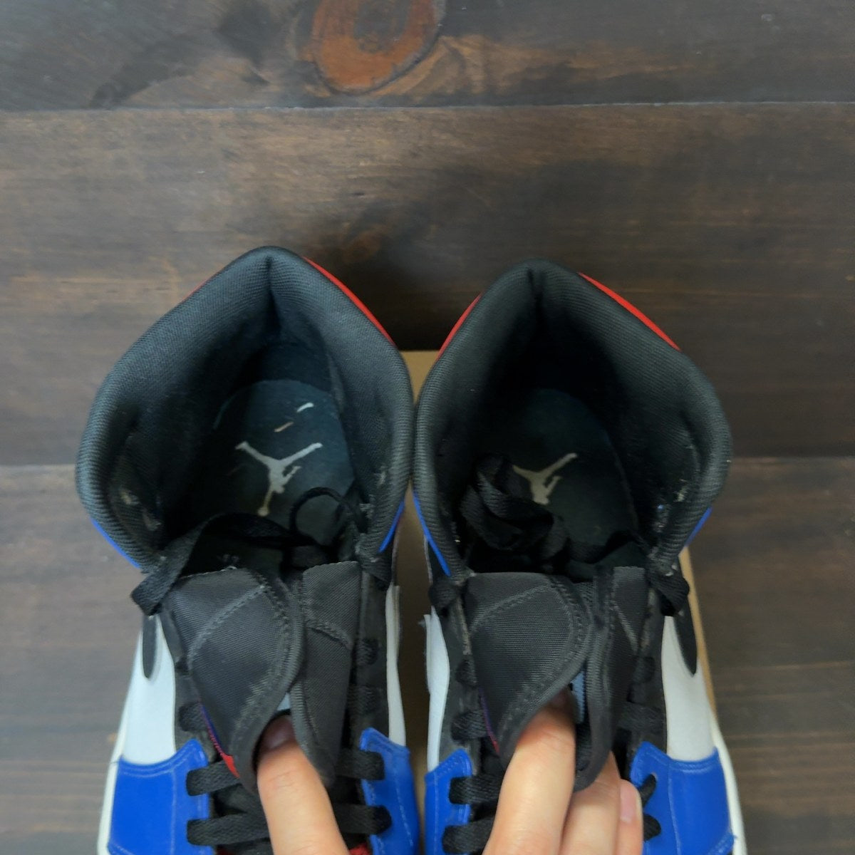 Jordan 1 Mid Top 3 Size 12 (Pre-Owned) - Image 4