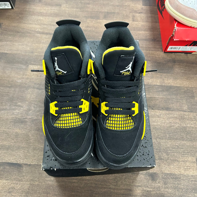 Yellow Thunder Jordan 4 Retro (GS) (USED)