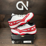 Jordan 11 Retro Low IE White Gym Red - Image 1