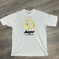 Aape by Bape Gold Logo Tee