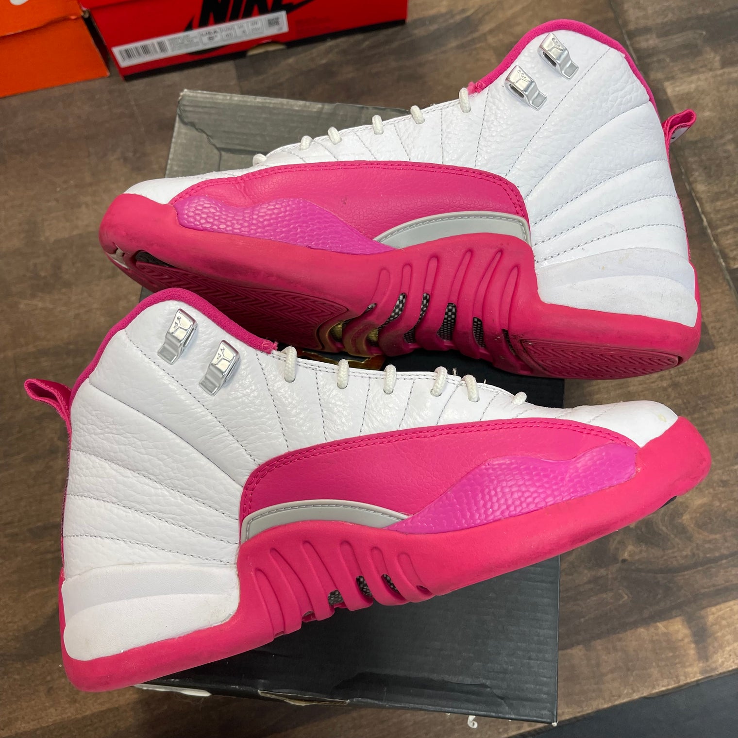 Dynamic Pink Jordan 12 (GS) (USED)