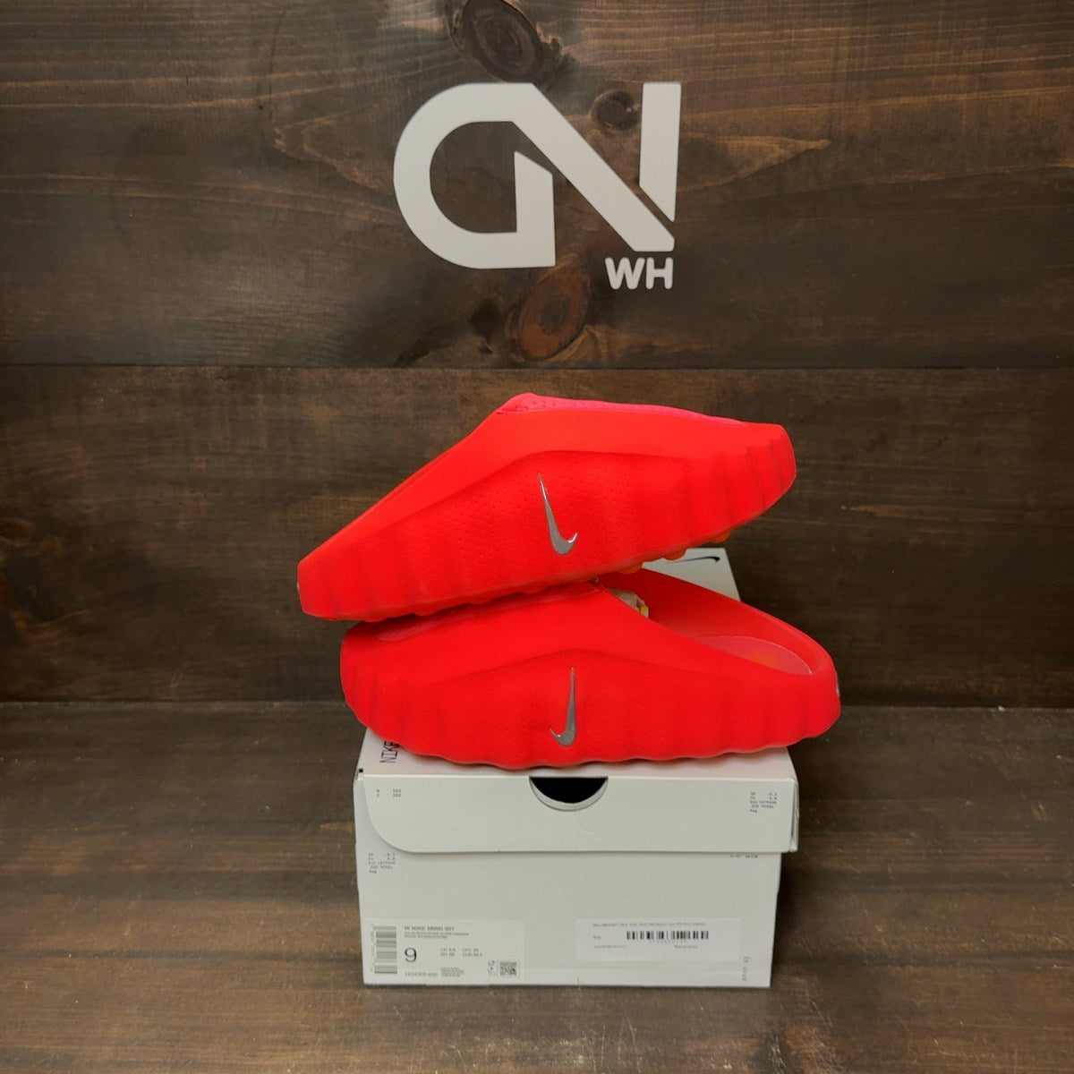 Nike Mind 001 Slide Solar Red (Women's) - Image 1