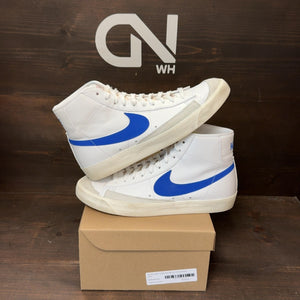 Nike Blazer Mid 77 Vintage Racer Blue Size 10.5 (Pre-Owned) - Image 1