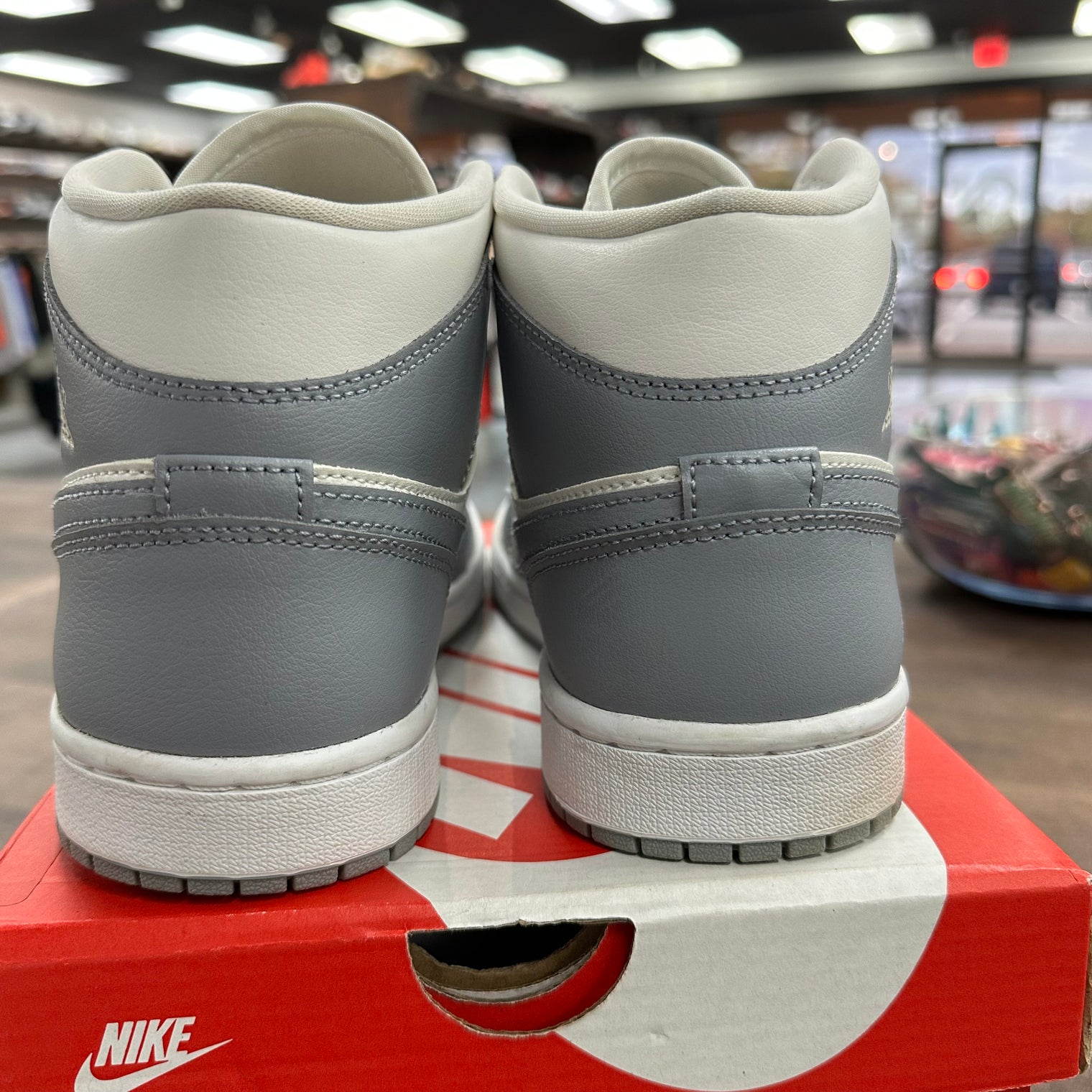 Stealth Jordan 1 Mid (W) (USED, Replacement Box)