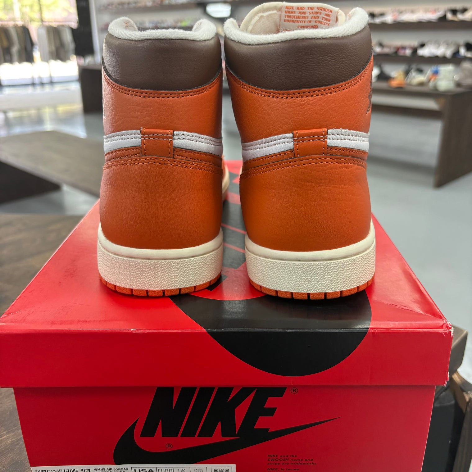 Starfish Jordan 1 High (W) (Lightly Worn)