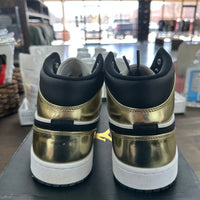 Patent Gold Jordan 1 Mid (USED)