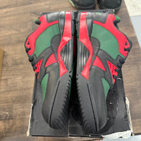 Supreme Black Green Red Cross Trainer Low (USED)