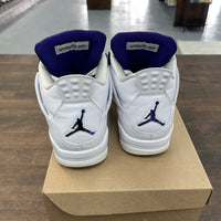 Purple Metallic Jordan 4 (USED,No Box)