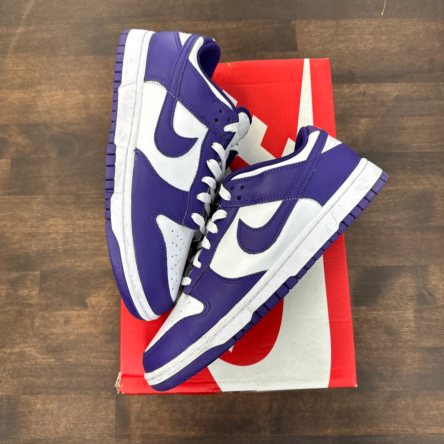 Nike Dunk Low Retro Court Purple 2022 (USED, no box)