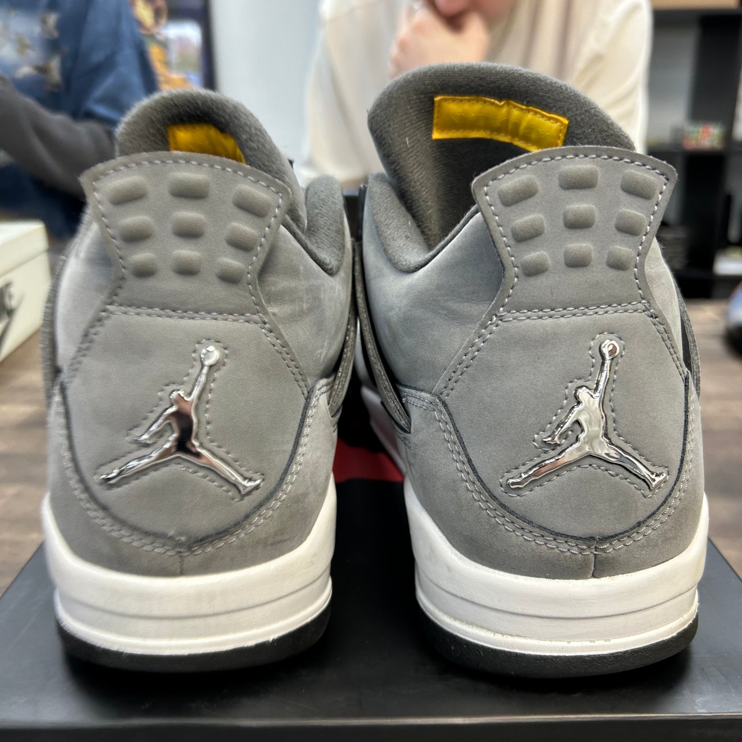 Cool Grey Jordan 4 Retro (Used)