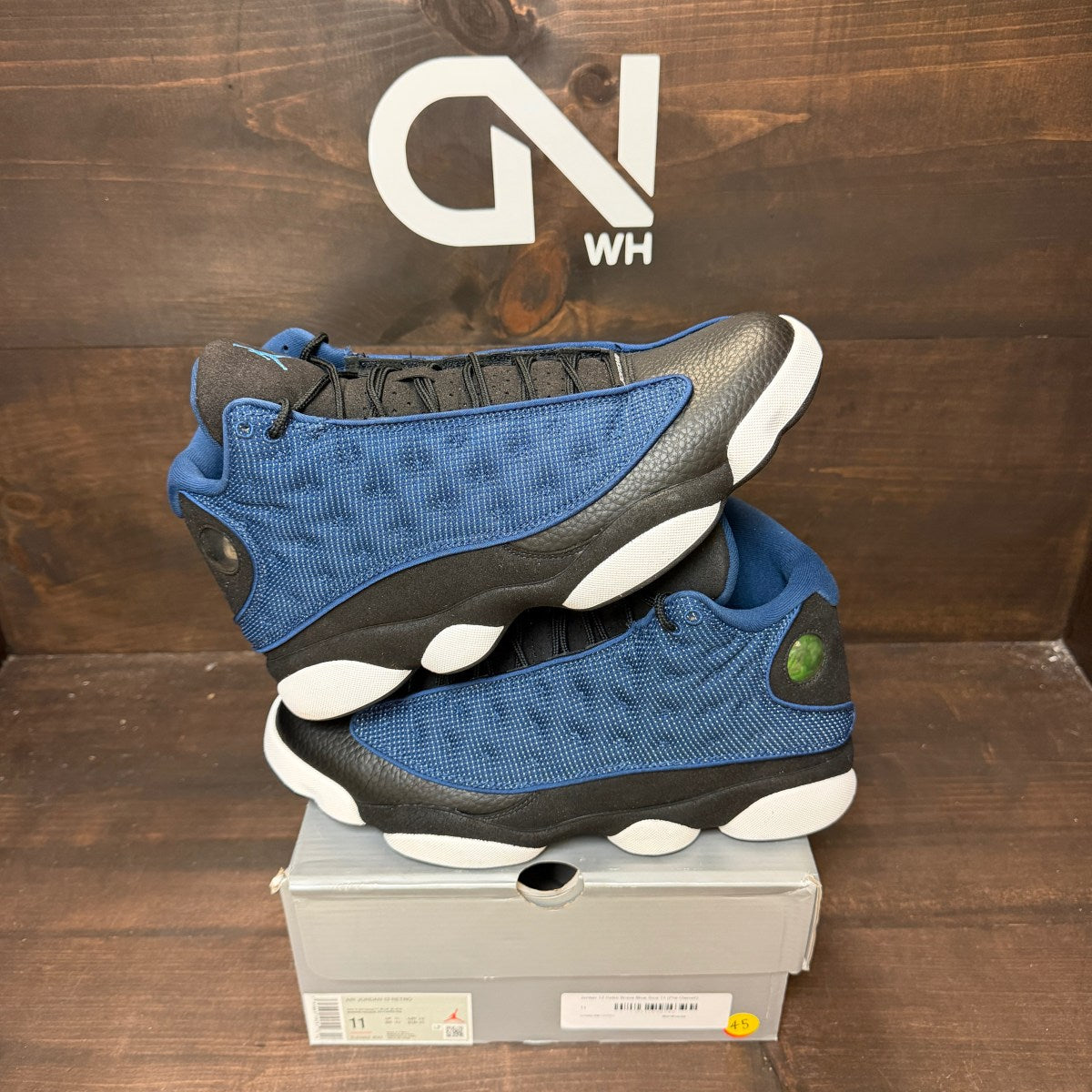 Jordan 13 Retro Brave Blue - Image 1
