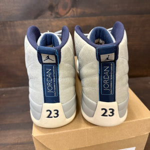 Jordan 12 Retro Grey University Blue Size 11 (Pre-Owned) - Image 3