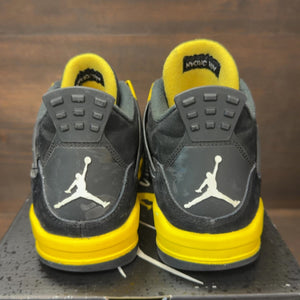 Jordan 4 Retro Thunder (2023) (GS) Size 5.5Y (Pre-Owned) - aux